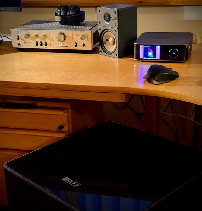 WiiM Ultra meets Kef Mie 1016x1062x