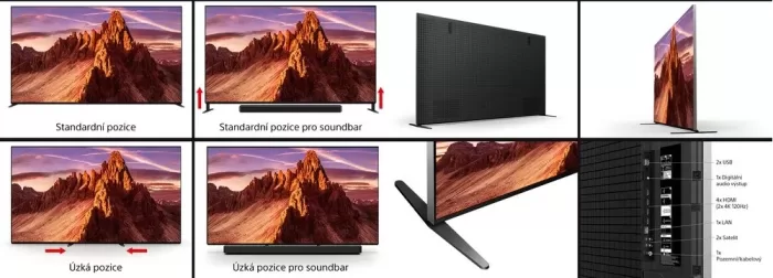 Bravia 9 stand inputs 1000x500x