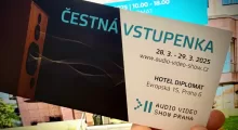 Vstupenky na Audio Video Show za komentář už mají výherce