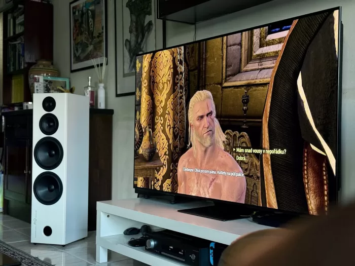 Samsung QE65S95D Gaming uhly 1275x956x