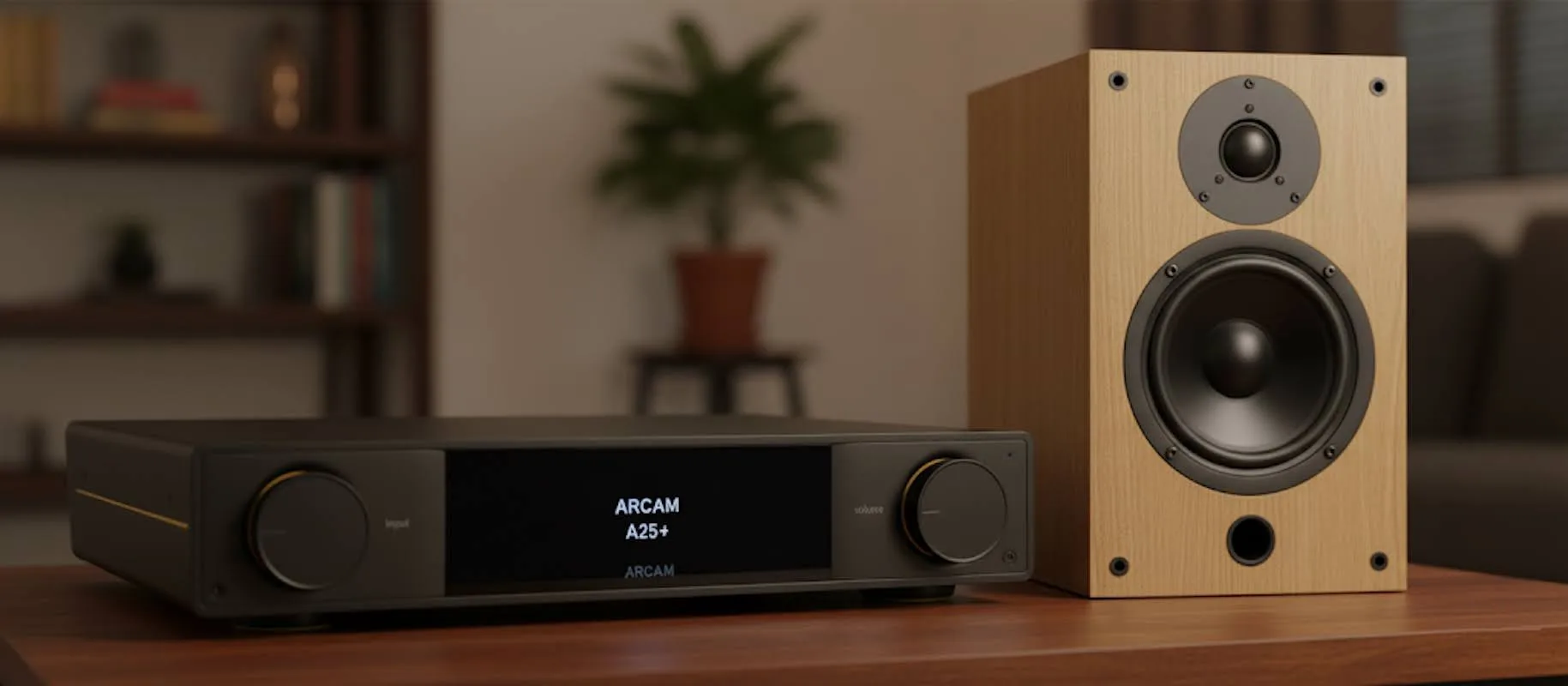 Arcam A25+ AI edit 1829x800x