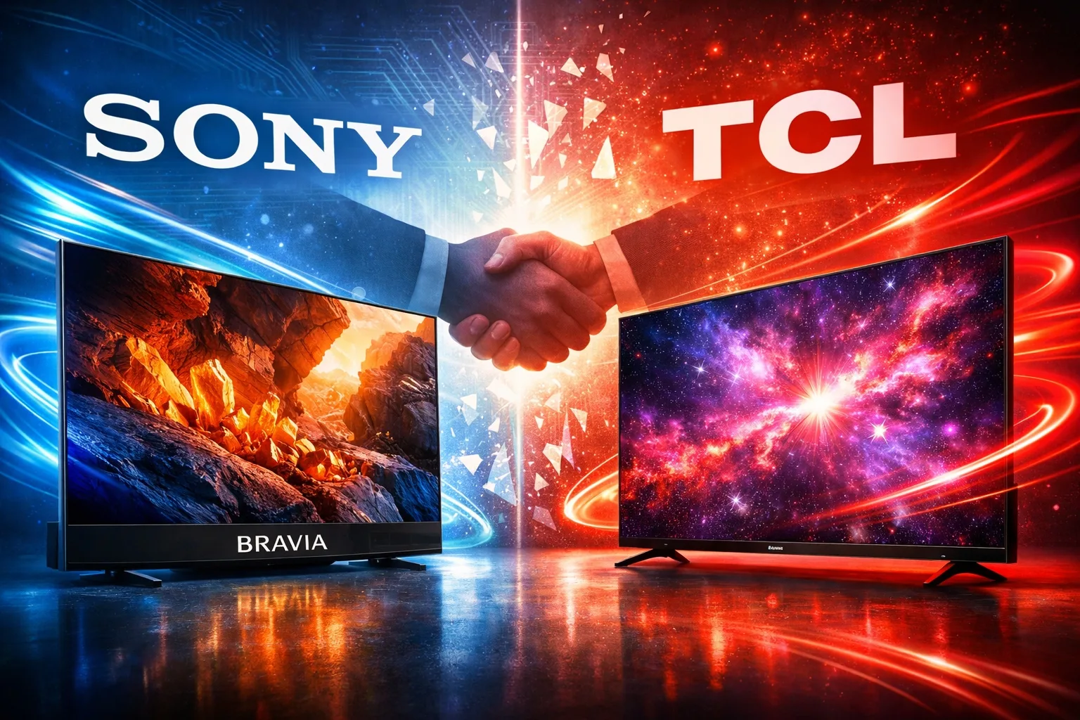TCL a Sony