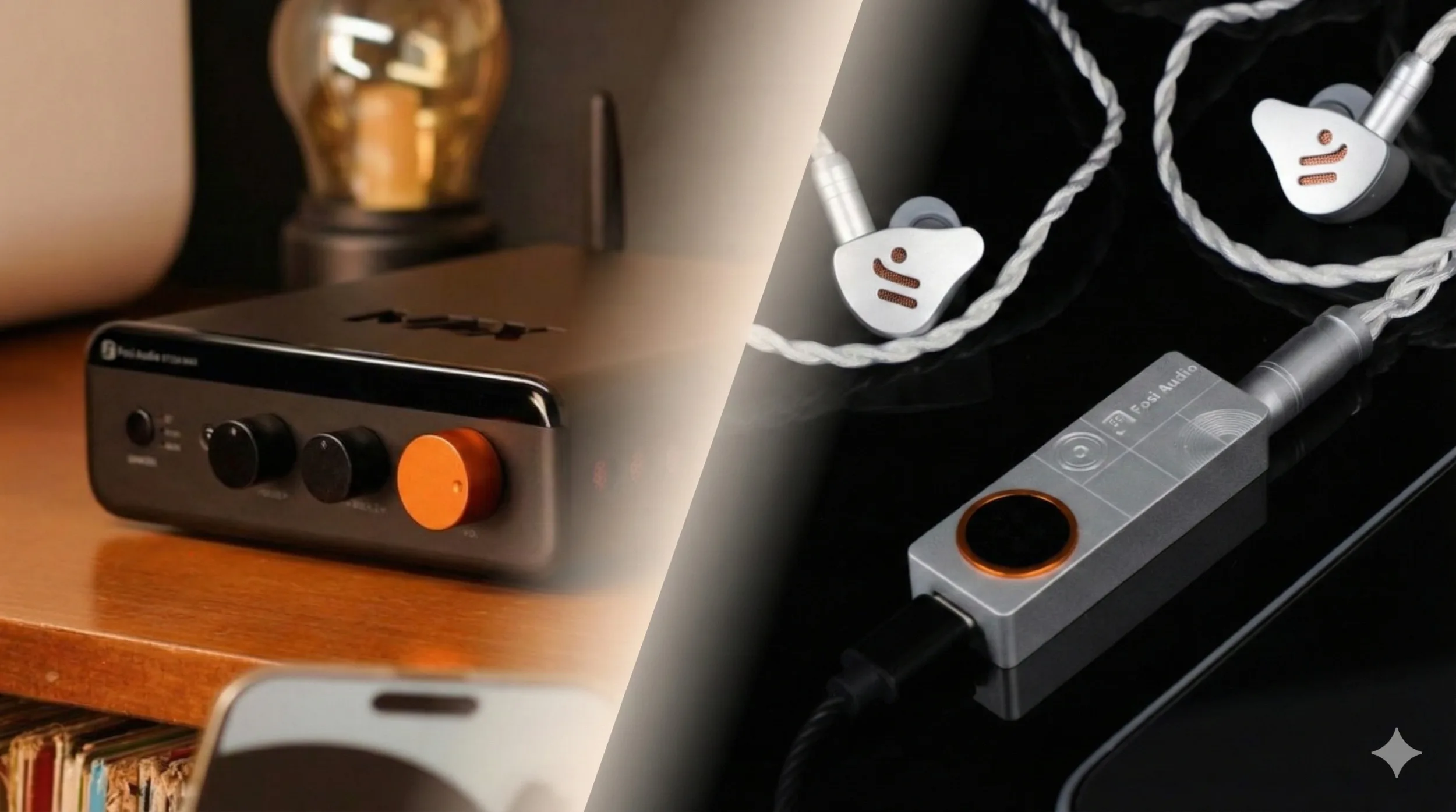 Fosi Audio BT20A MAX a Fosi Audio DS3; zdroj: Fosi