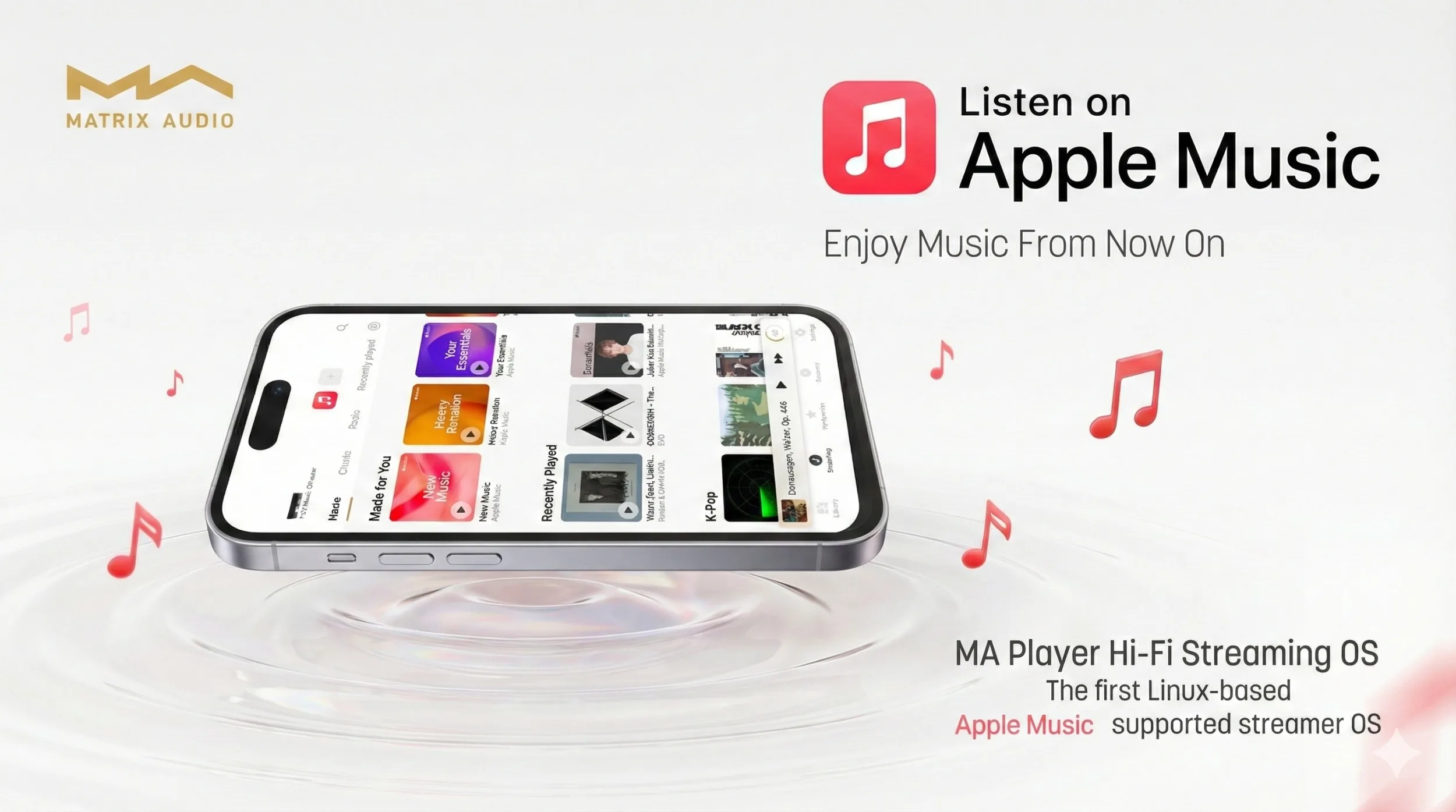 Matrix Audio Apple Music Gemini 2752x1536x