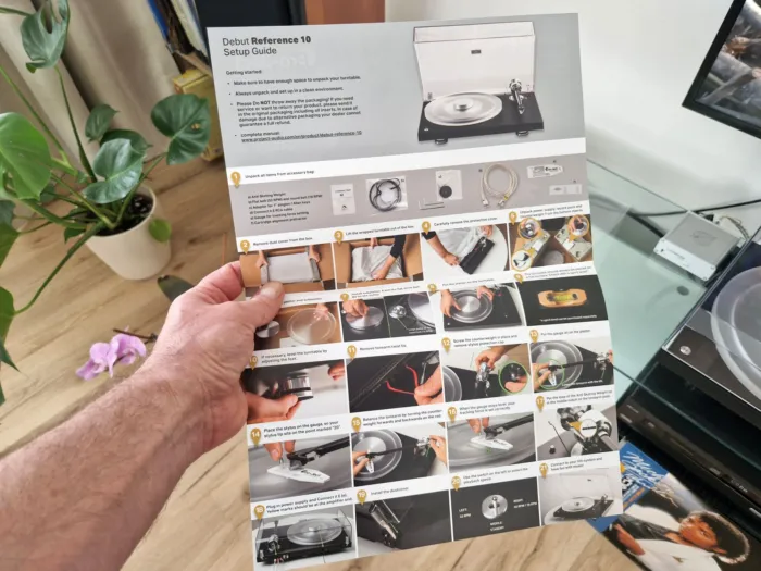 Pro-Ject už nějaký čas sází na obrázkovou návodnost