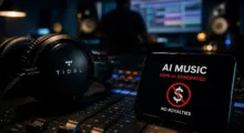 Tidal označí AI hudbu a odstřihne ji od odměn