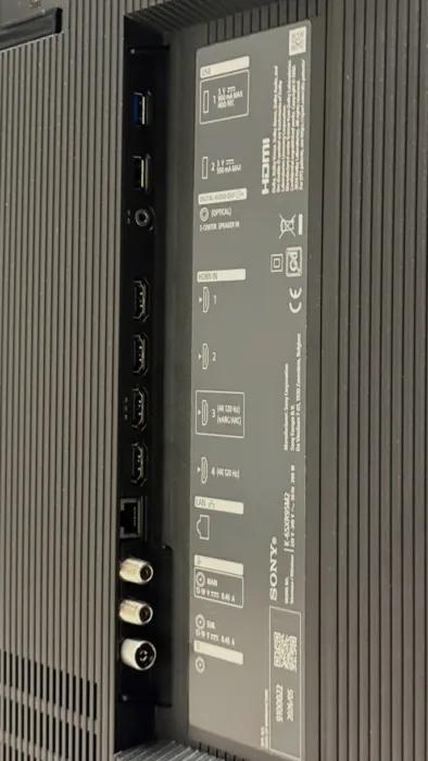 Bravia 9 II konektivita 686x1219x