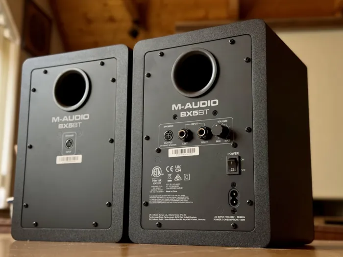 M Audio BX5BT back 1625x1219x